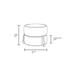 Olivia Round Pouf Rust - Opalhouse™ Designed With Jungalow™ 9 Olivia Round Pouf Rust - Opalhouse™ Designed With Jungalow™ -Opalhouse GUEST 2dec2442 055a 49e6 a91f e3a92174e078