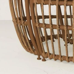 Topanga Club Chair With Ottoman - Blue/Brown - Opalhouse™ Designed With Jungalow™ -Opalhouse GUEST 4aac9b48 90ae 4fc2 b7c3 86aeae4af47c