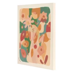 24" X 30" Floral Abstract Unframed Wall Canvas Green - Opalhouse™ Designed With Jungalow™ -Opalhouse GUEST 763f5edd e763 4bb2 a39f c3a8477b8552
